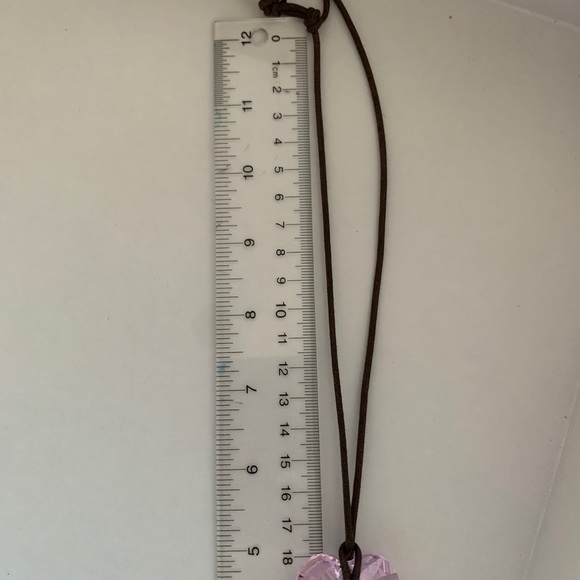 Swarovski Pink heart pendant - Picture 3 of 3